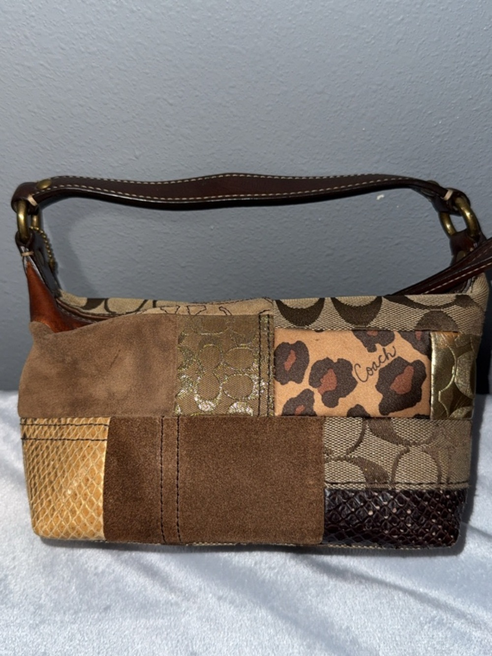Coach patchwork pouch - Picture 2 of 5